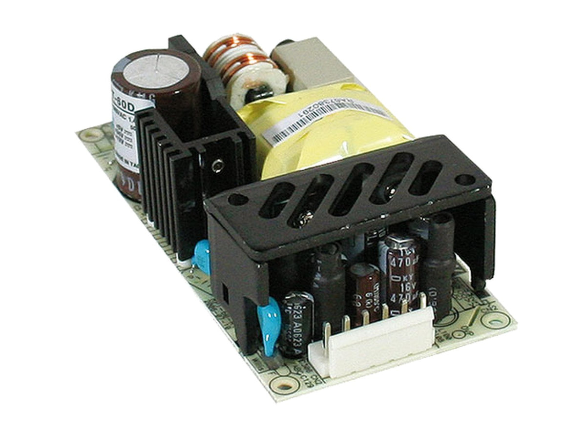 Fuente de poder open frame grado médico 60W RPT-60 - 5V / 12V / -5V