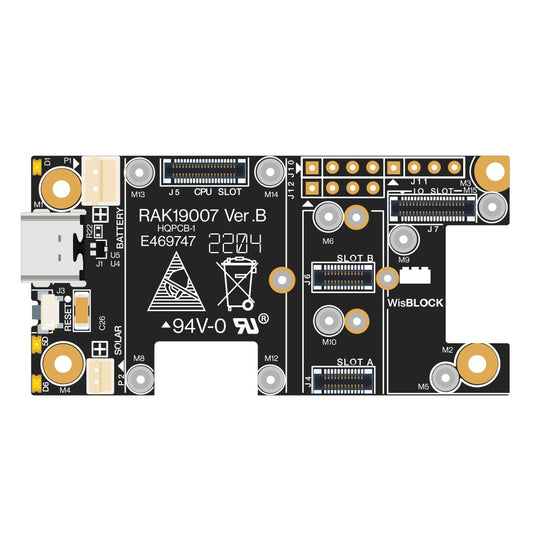 WisBlock Starter Kit RAK19007+RAK11200 WIFI y Bluetooth ESP32-WROVER Arduino (Descontinuado)