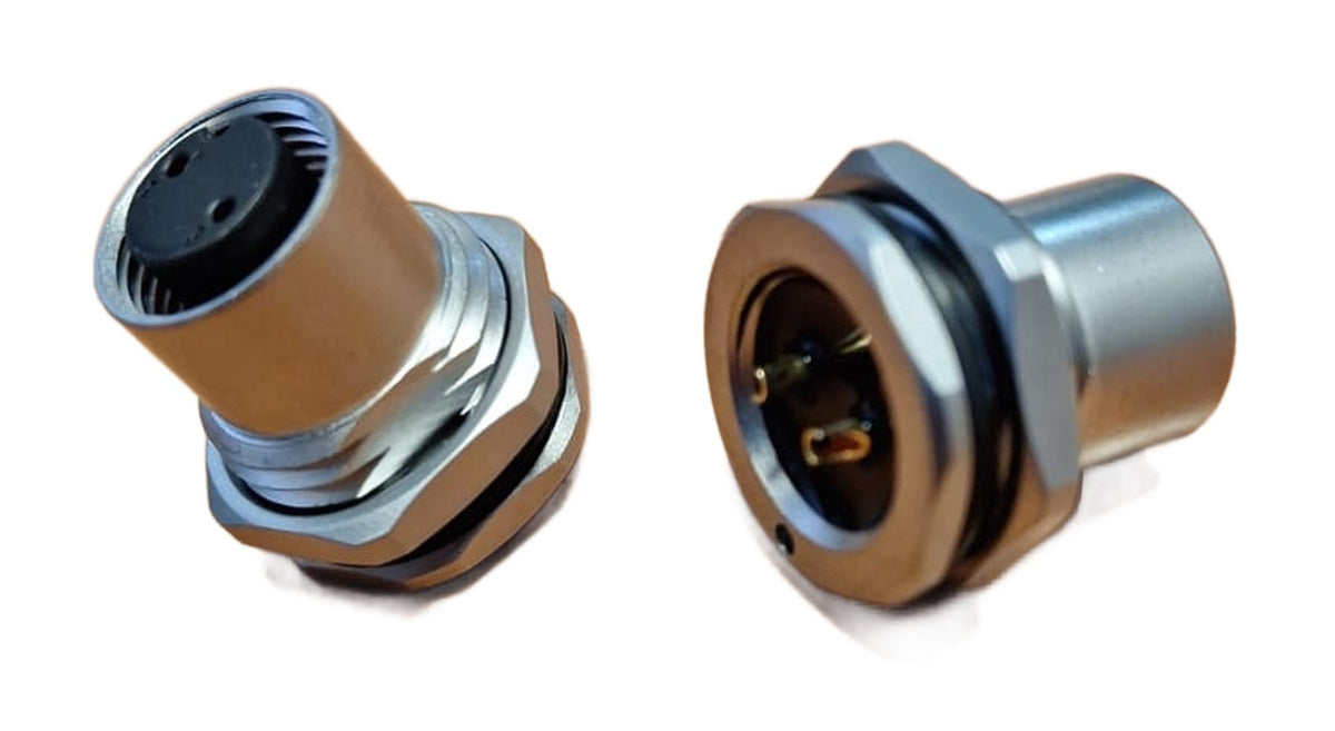 Conector Serie LM-12 Hembra 2 Pines Socket Soldadura CNLINKO