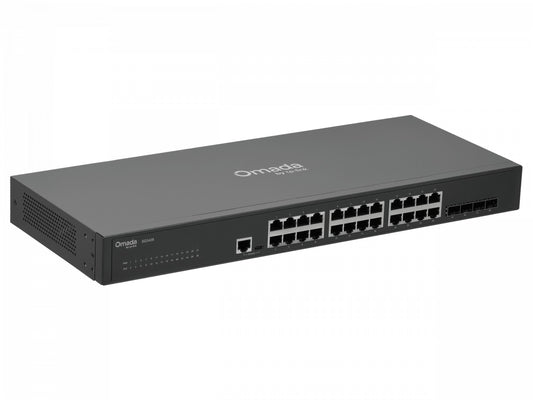 TL-SG3428 TP-LINK 24-Puertos-1000 4-Ranuras-SFP Consola-RS232-RJ45 Switch Gestionable Rack incluye-USB Omada
