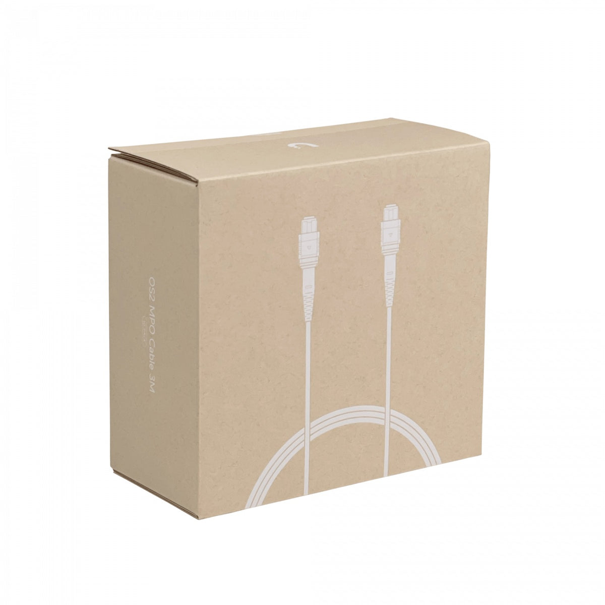 JFSMM3U. Cable puente de fibra óptica UI de 3 metros MPO-MPO 12 fibras Tipo-B monomodo SM con cubierta LSZH UACC-OFC-SA-MPMP-3M-10 UBIQUITI