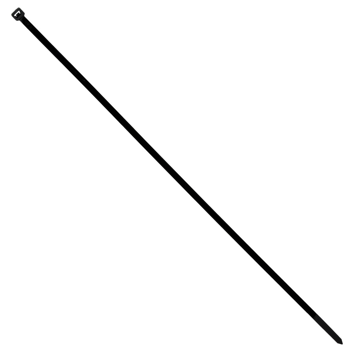 CV-75N 25-unidades 500x7,0mm Negra Brida Plástica de Nylon 7.0x500mm