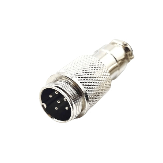 Conector para cable Macho GX16-6K de 6 pines