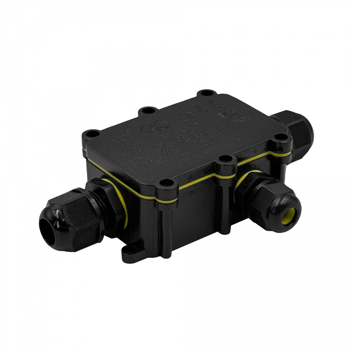 REG368 DEENLAI Caja Empalme 1a2 1xPG9 2xPG18.5 IP68 Exterior Regleta-4 FSH713