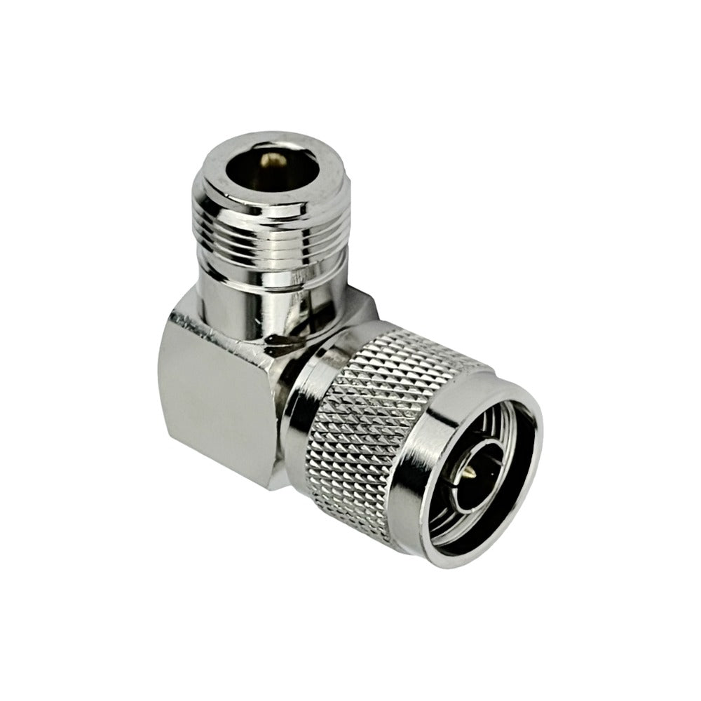 NHNM-90 Adaptador Acodado a 90 Grados Hembra N a Macho N para Cable Coaxial