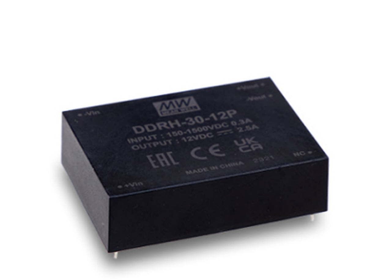 Conversor DC-DC riel DIN fotovoltáico 30W DDRH-30 - PCB - 48V