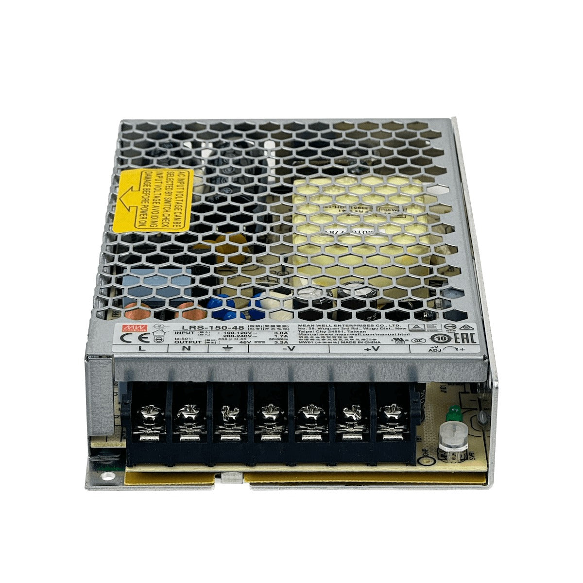 LRS-150-48 MEANWELL 158,4W 48V 3,3A Marco abierto Fuente de alimentación 100-240VAC