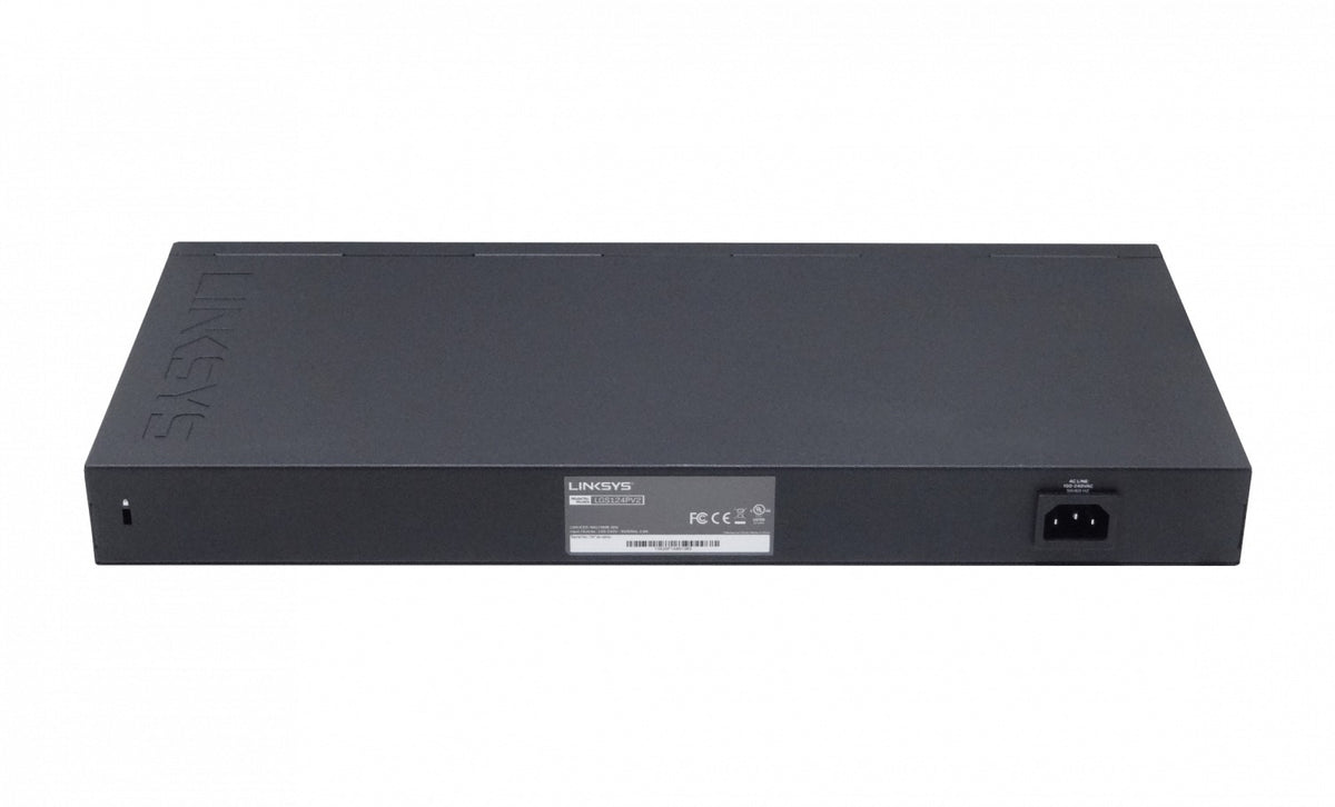 LGS124P LINKSYS 24-1000(12-PoE+at) 120W-tot No-Administrable Rack 100-240VAC