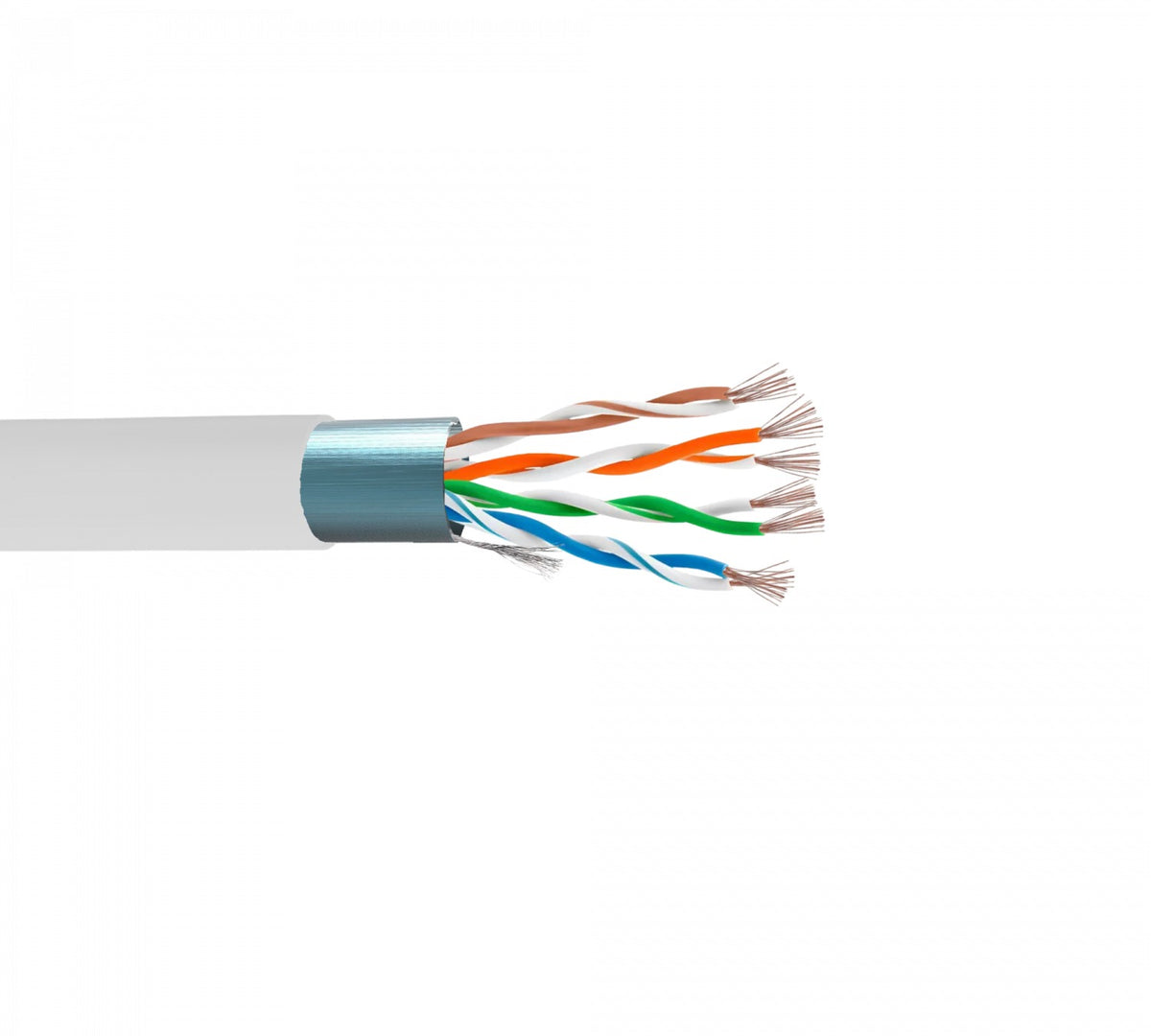 CBL-MFG3 LINKMADE PVC F/UTP 26AWG Categoría 5e Flexible 300m Cobre Bobina Cable Fabricado en Taiwán