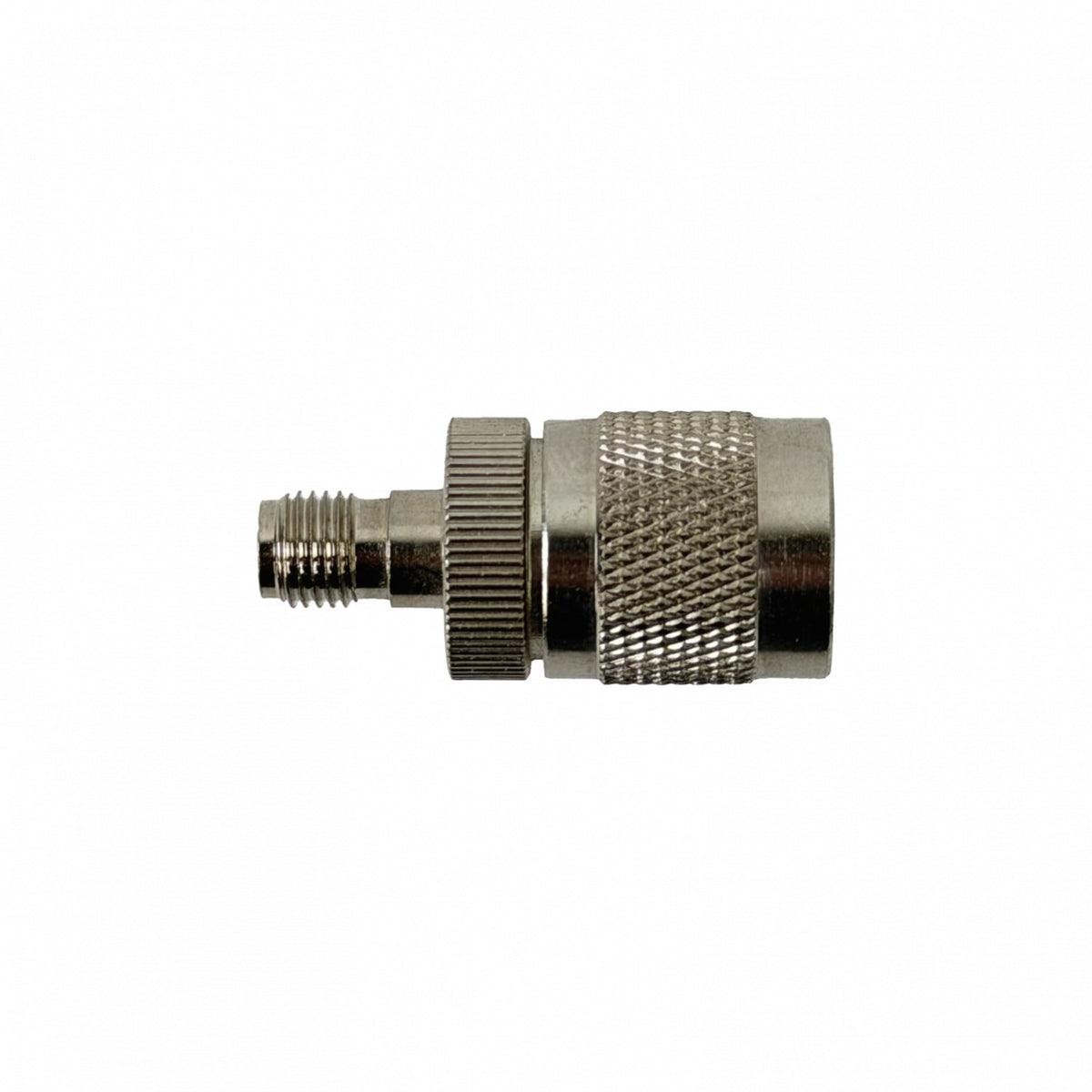 ZMRH Adaptador coaxial acoplador de RP-TNC macho a RP-SMA hembra