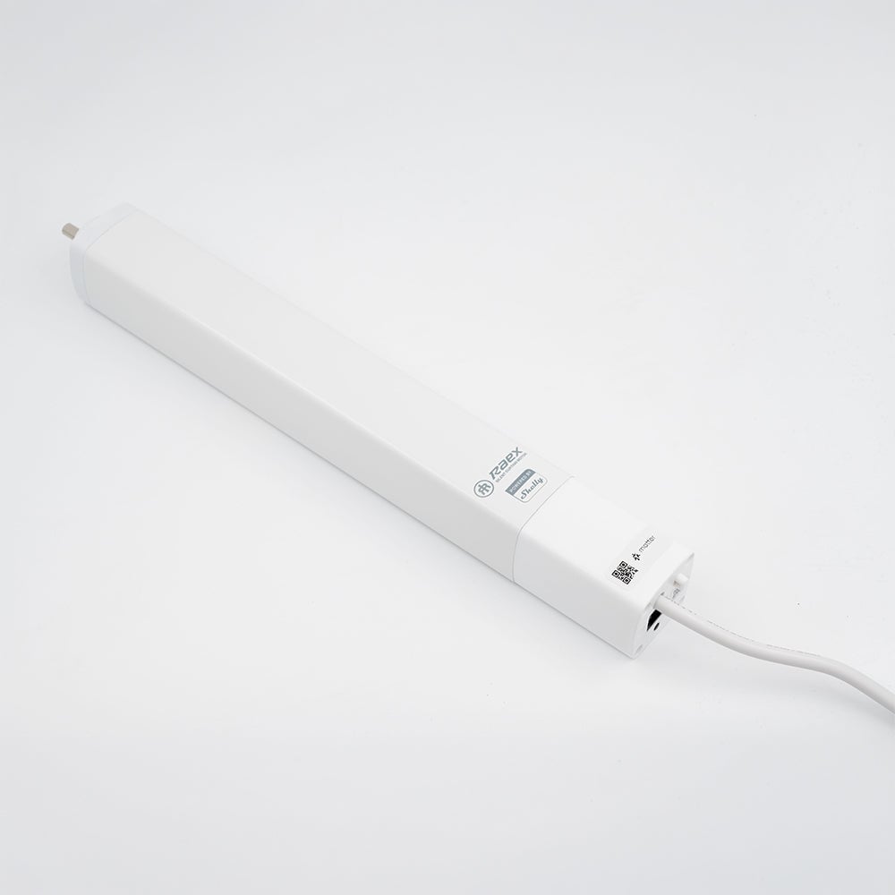 Motor Inteligente para Cortinas RAEX MP46WIFI Ultrasilencioso, Matter, Wi-Fi y Bluetooth, Powered by Shelly