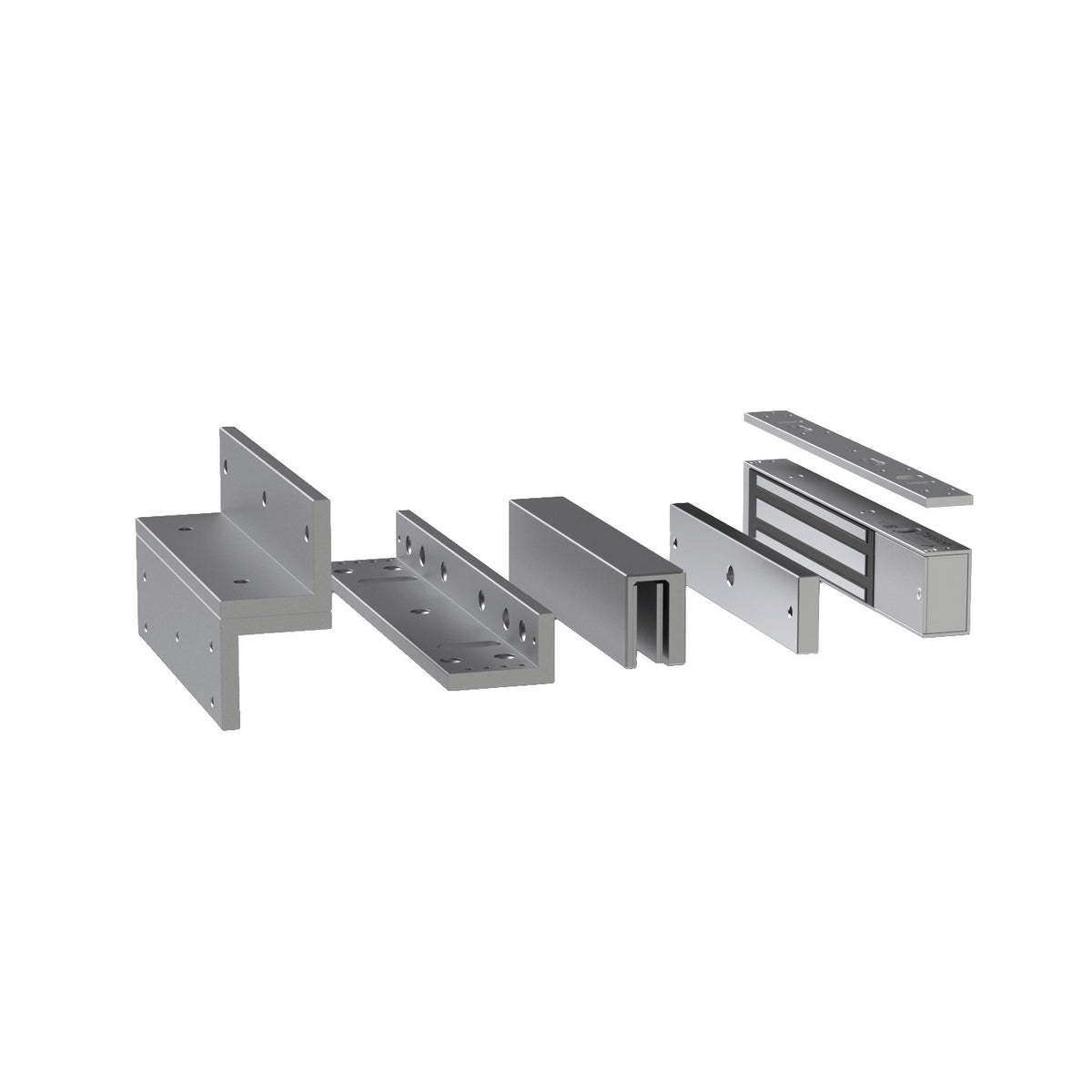 UA-LOCK-MAGNETIC-2 Cerradura electromagnética UBIQUITI fuerza 270KG 12VDC consumo 0,8A incluye escuadra de fijación en aluminio
