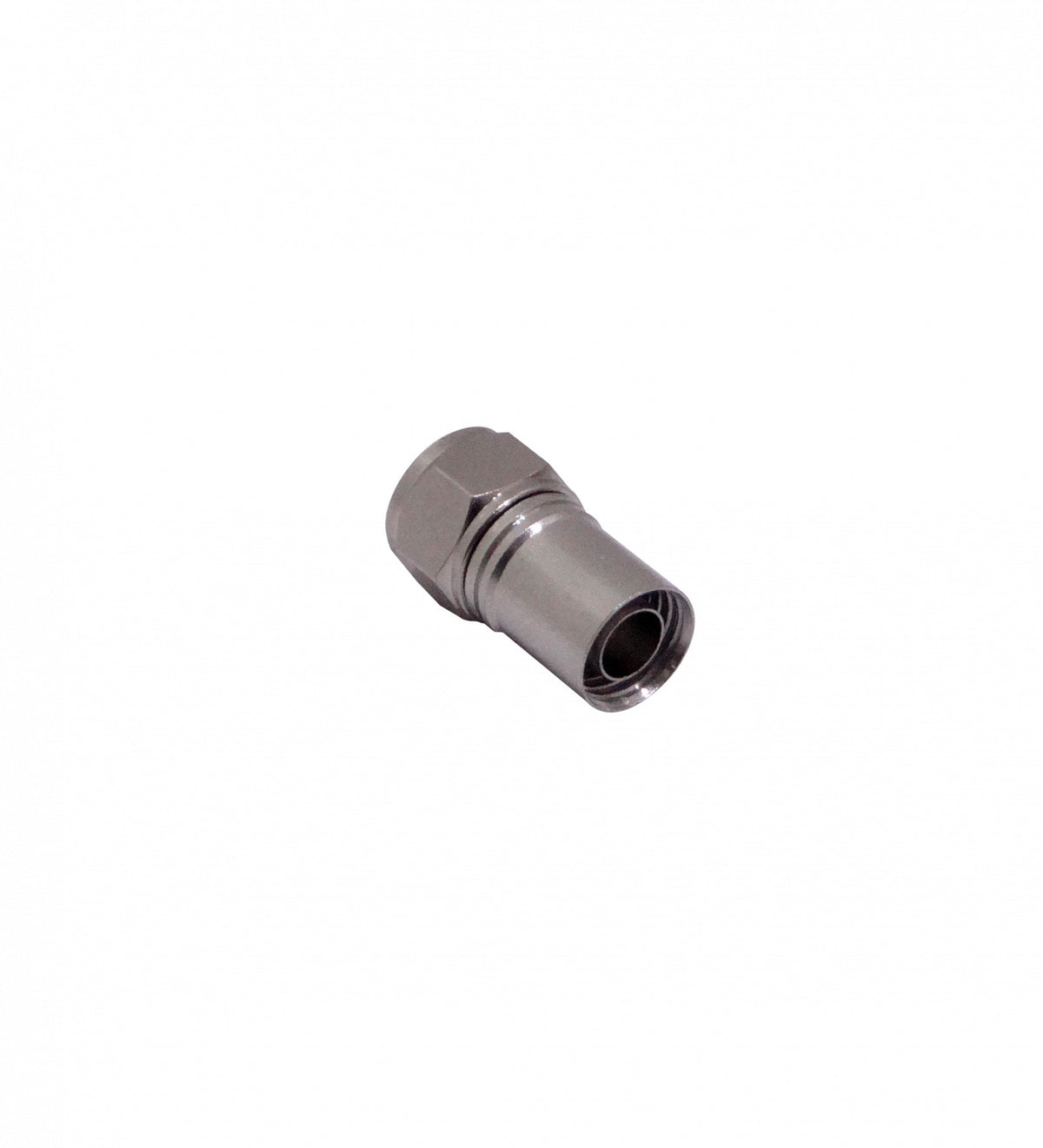 JVI Conector F Macho de Compresión Tipo Cónico para Cable Coaxial RG-6
