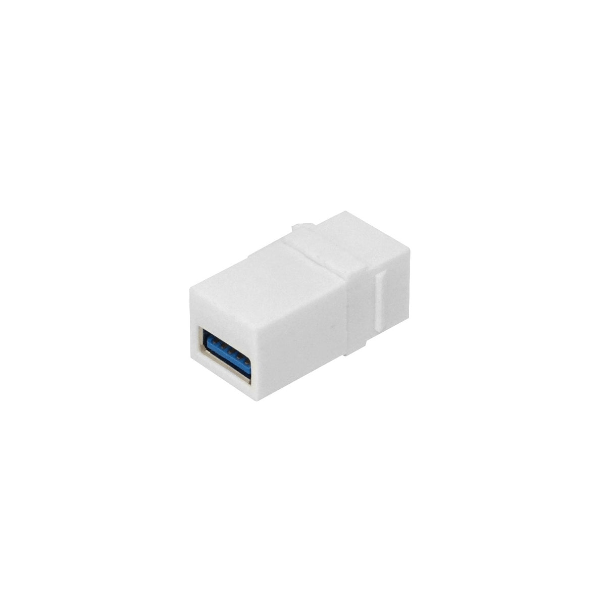 KUAA Keystone A-A USB-USB Blanco Polímero