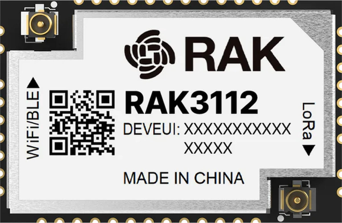 RAK3112 WisDuo Module for Edge AI with LoRa® RAK3112 - Con IPEX