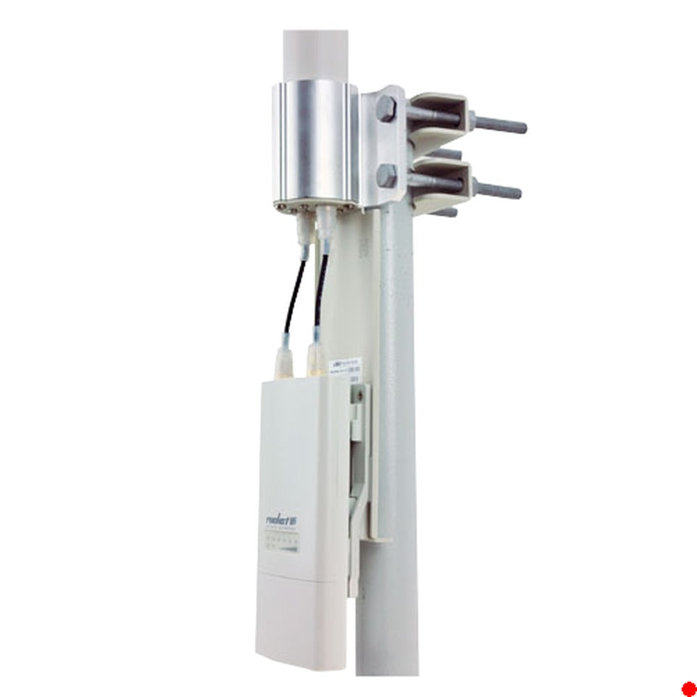 AMO-5G13-LIQ UBIQUITI USADO Antena Omnidireccional 13dBi Banda 5GHz 2x2 Conector 2-RPSMA Para Exterior
