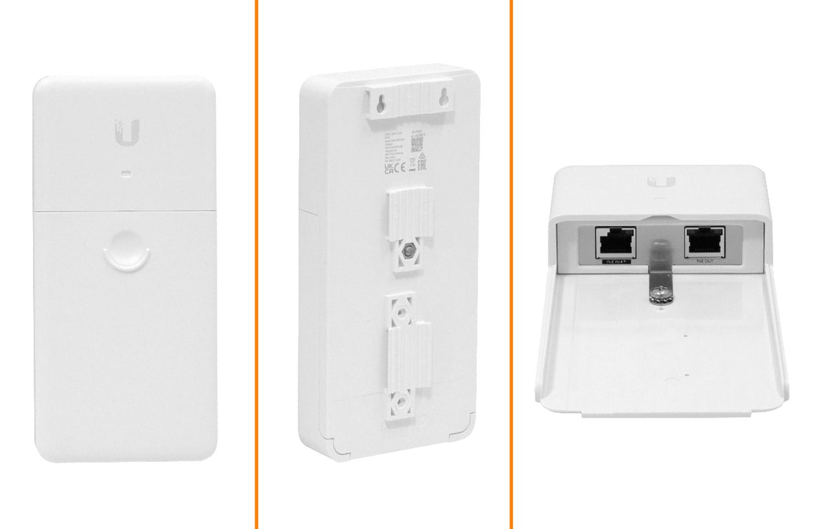 UACC-LRE. UI Extensor PoE+ 2-1000 para exteriores-IPX5 10kA+Protección contra rayos 1km(9-cadena) UBIQUITI