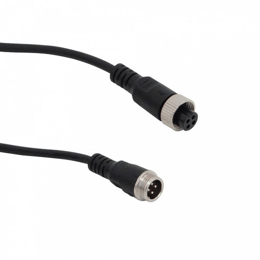 GX12-4-5M Cable 5mt GX12-4pin Macho-Hembra Aviacion