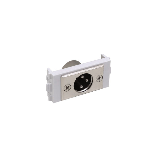 FQXLR3 Modulo 1-XLR3-Macho Soldable para Placa Multimedia FQ1-FQ2-FQ3 DMX