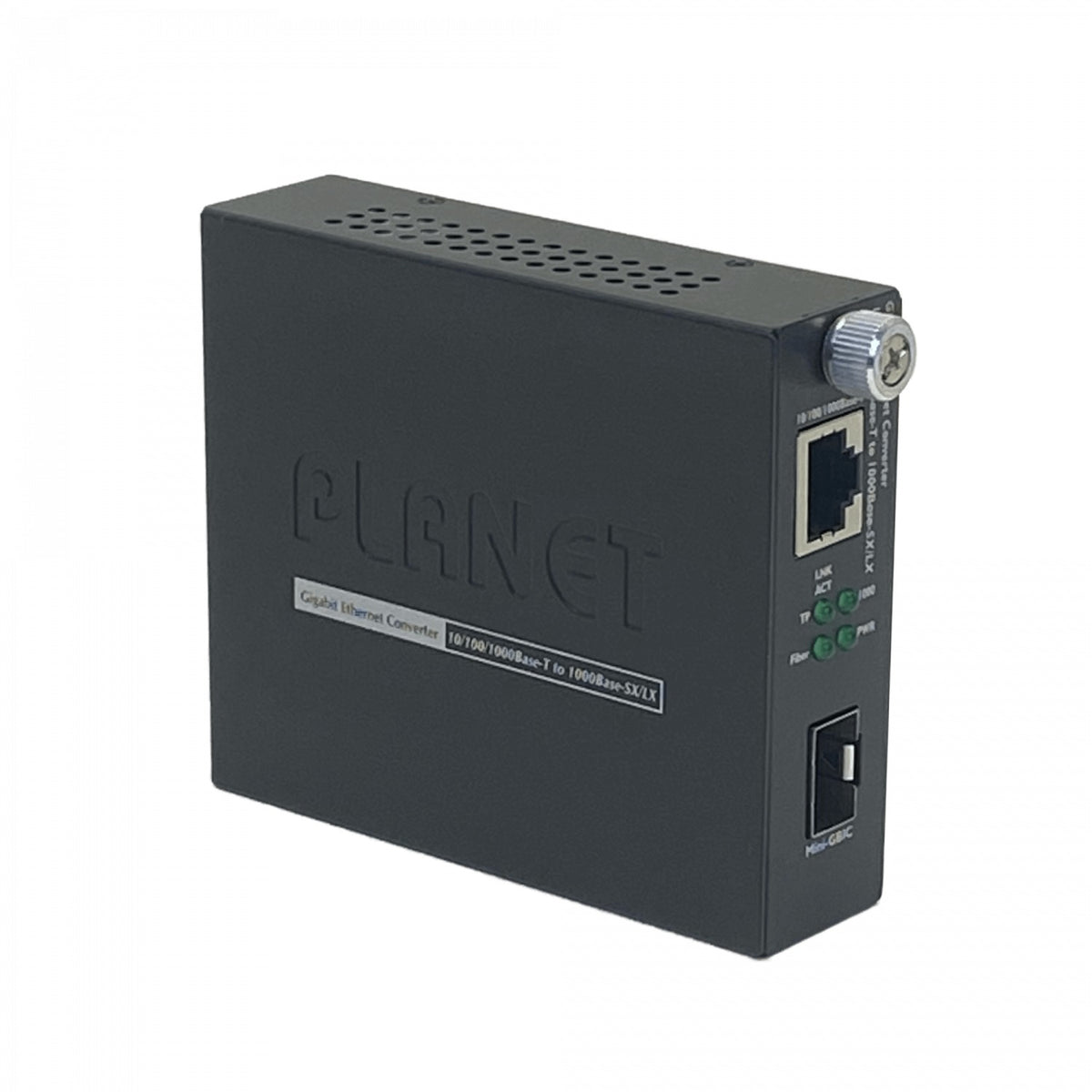 GST-805A Planet Convertidor de Medios Gigabit Semi-Administrable 1-1000 1-SFP Smart LLCF/LLR