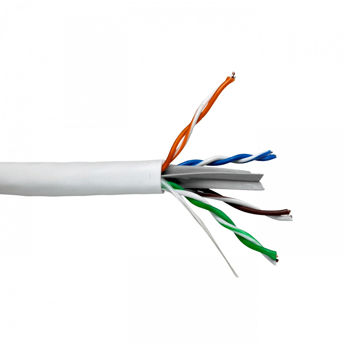 UC-C6-CMR. UI UTP Categoría 6 Interior Blanco 305mt 23AWG 10Gbps CMR Caja Cable U-CABLE-C6-CMR UBIQUITI