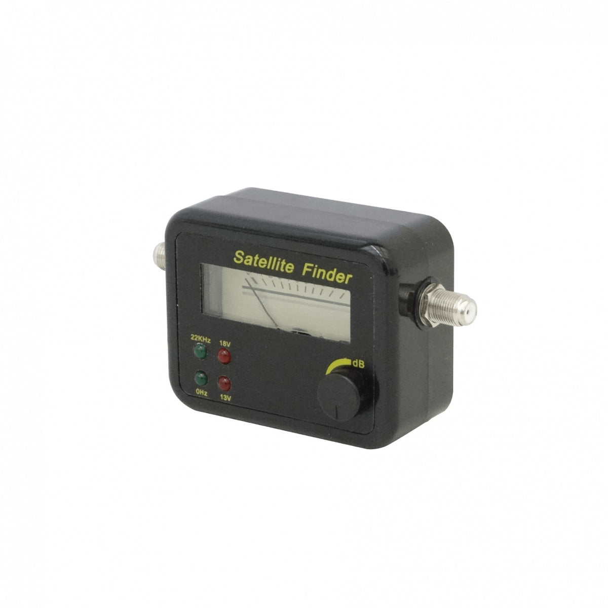 SAT-FINDER Localizador Satelital Medidor de Satélite 2 Conectores F-Hembra 950-2150MHz 13-18VDC