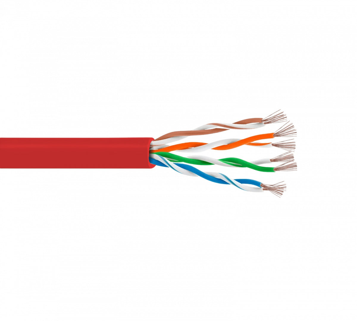 CPR-75L LINKMADE 7,5 METROS CAT5E ROJO LSZH LATIGUILLO DE RED MOLDEADO CONDUCTORES FLEXIBLES 7.5