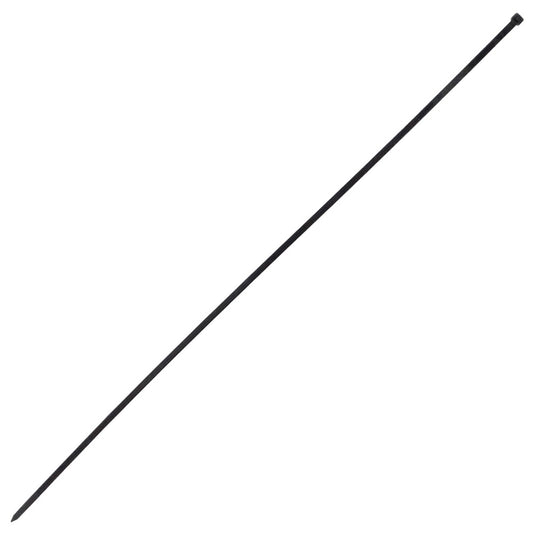 CV-45N. Brida plástica de nylon color negro, 50 unidades, dimensiones 4,8 x 500 mm (largo 500 mm, ancho 4,8 mm)