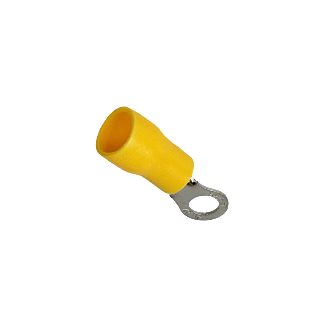 OJO-4360 RV5.4-4 Terminal-Ojal 4,3mm 4-6mm2-Cable 50-piezas Conector Amarillo Aislado PVC