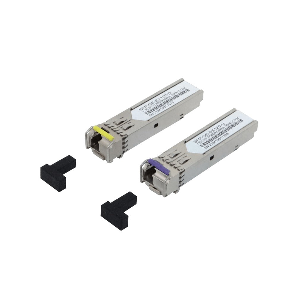 S-4554LC120 1-LC 120km Par SFP WDM Bidireccional 1550nm/1490nm 1,25Gbps 1.25g