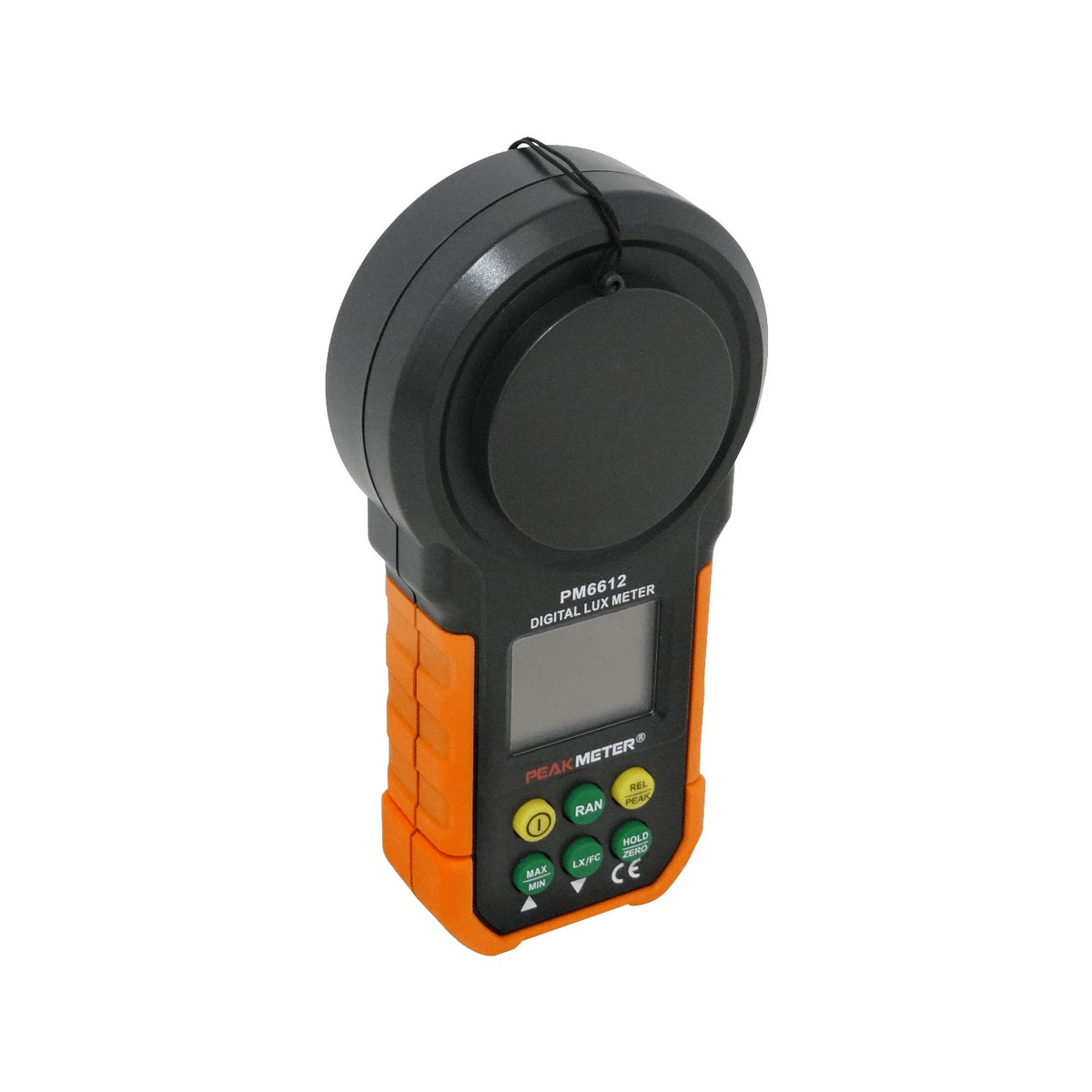 PM6612 Medidor de Luz Digital necesita-Pila-9V 0-200000Lux 320-730nm