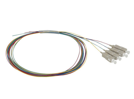 JFMC-4 SC/UPC OM1 Multimodo 1,5 Metros 4-Unidades Pigtail LSZH 62.5/125µm 0,9mm 150cm