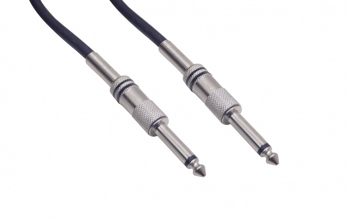 AUDIO-635-15 6,35mm-MM MACHO-MACHO 1,5mt Cable Audio Plug-Plug Phone-1/4