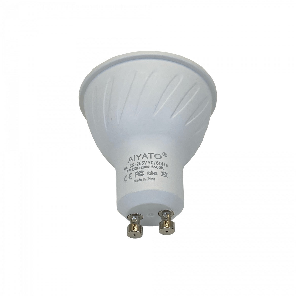 GUAPEKI Foco Inteligente Apple HomeKit GU10 WiFi 5 (solo 2,4GHz) 5W RGBW 450 lúmenes 90-260VAC Bombilla