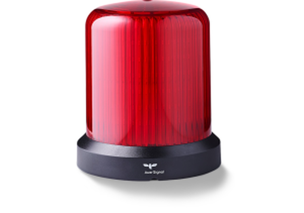 Baliza Serie RDMHP, LED Multifunción, Alto rendimiento, 110-240 V AC, Rojo