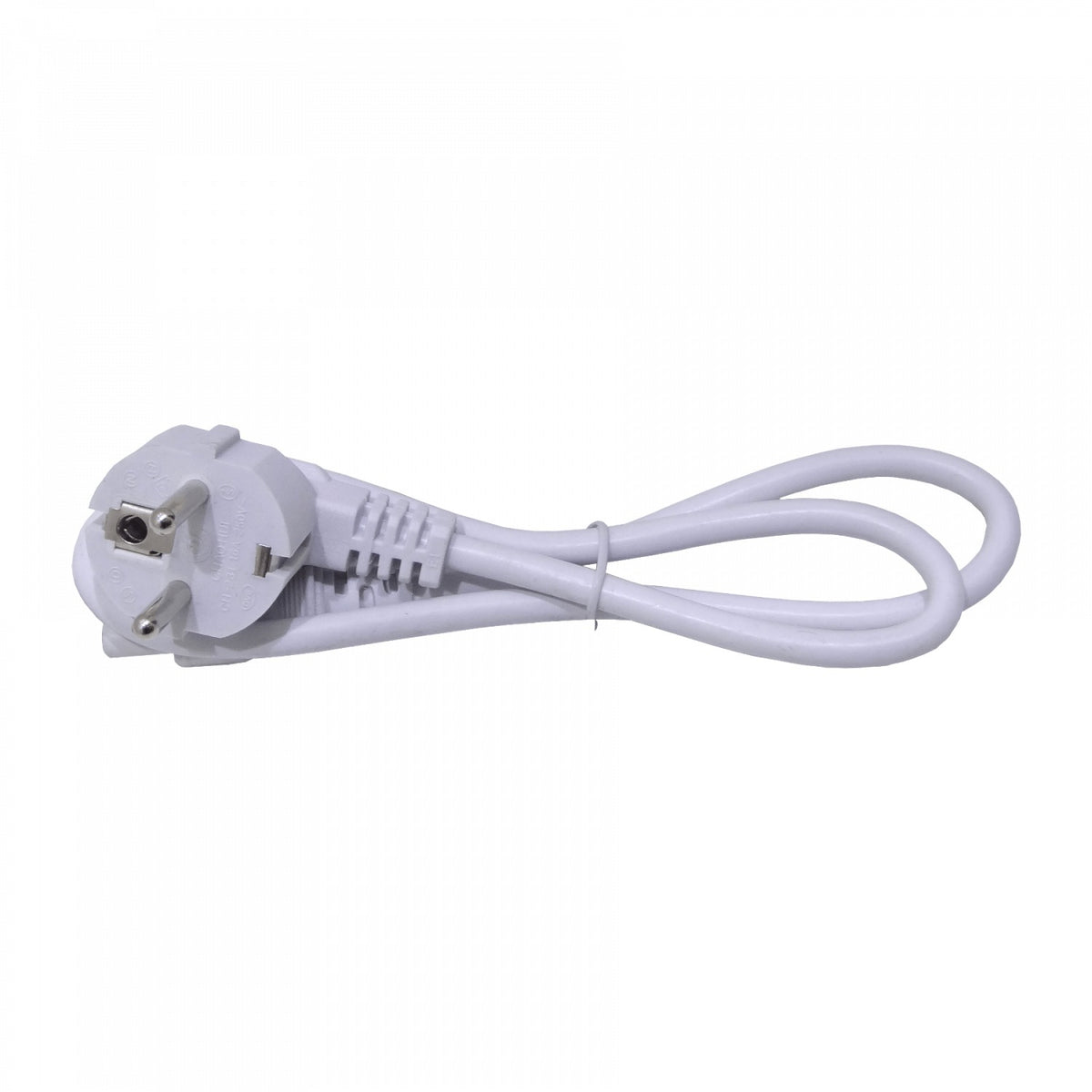 CSMT 0,6 metros Schuko-Macho Trébol-Hembra Cable Alimentación Negro 6A 3x0,75mm2 60cm
