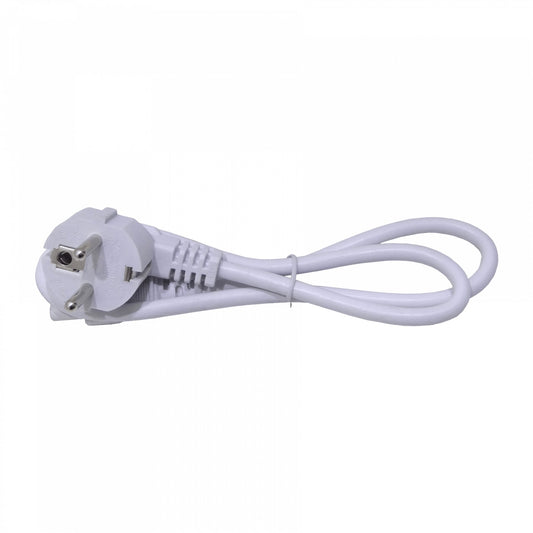 CSMT 0,6 metros Schuko-Macho Trébol-Hembra Cable Alimentación Negro 6A 3x0,75mm2 60cm