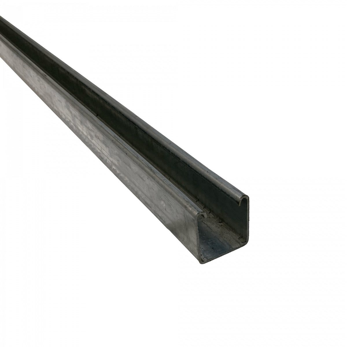 CANAL-3Z Perfil metálico liso tipo Unistrut zincado de 42x42mm y 3 metros de longitud
