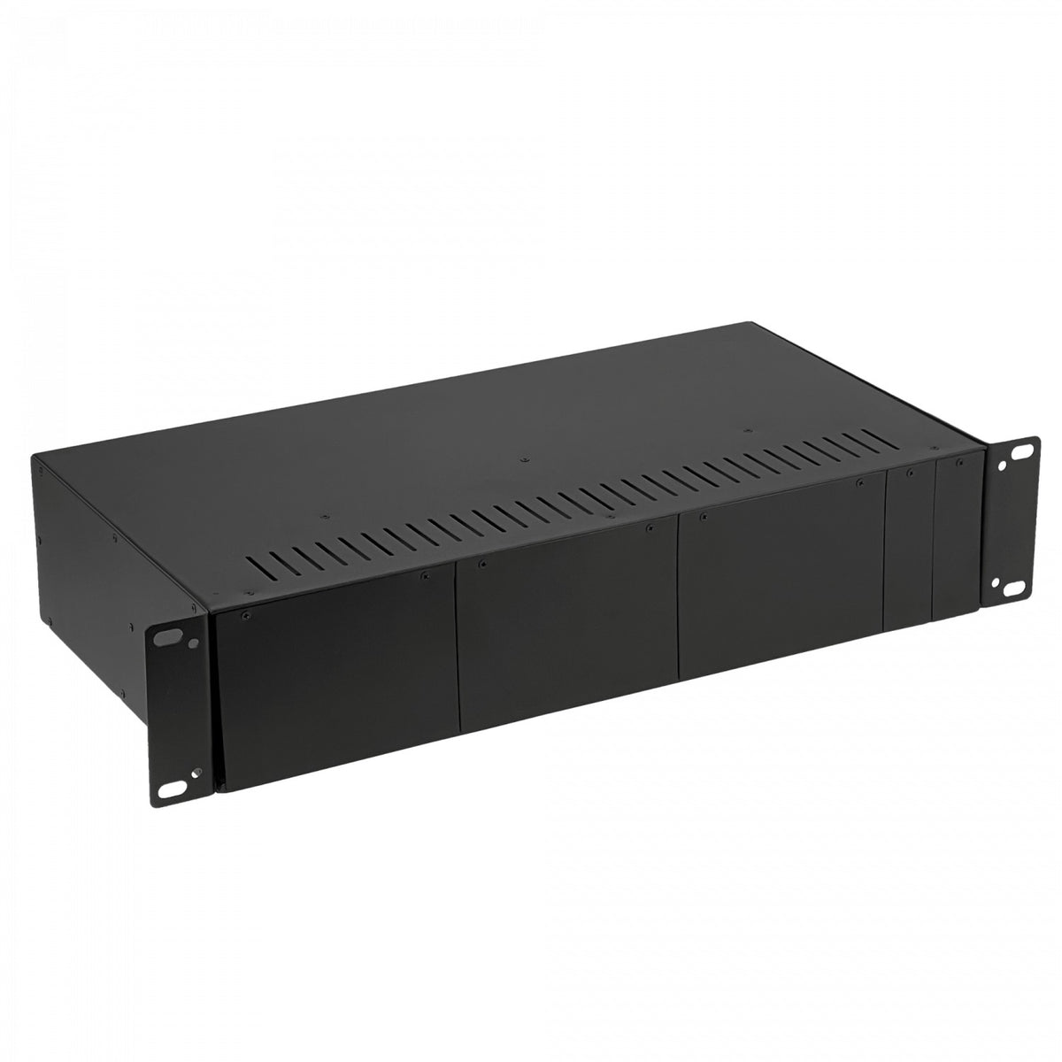 MC1400 Bastidor para rack con capacidad para 14 convertidores de medios de la serie MCxxx, con doble fuente de alimentación