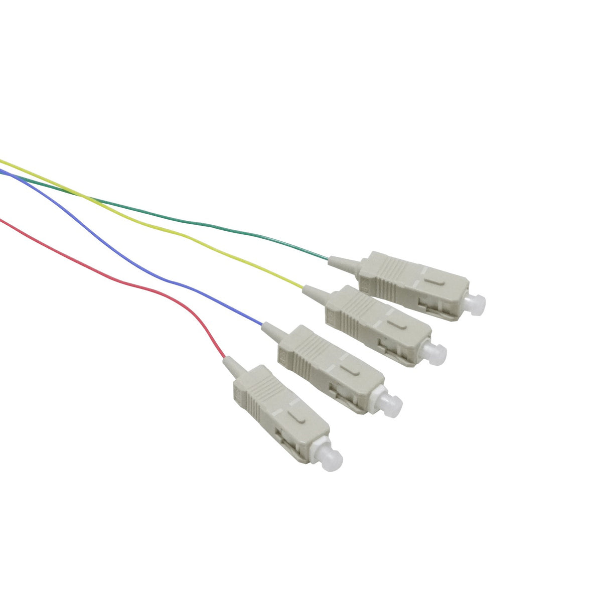 JF3C-4 SC/UPC OM3 Multimodo 1,5mt 4-Unidades Pigtail 50/125um 0,9mm 150cm