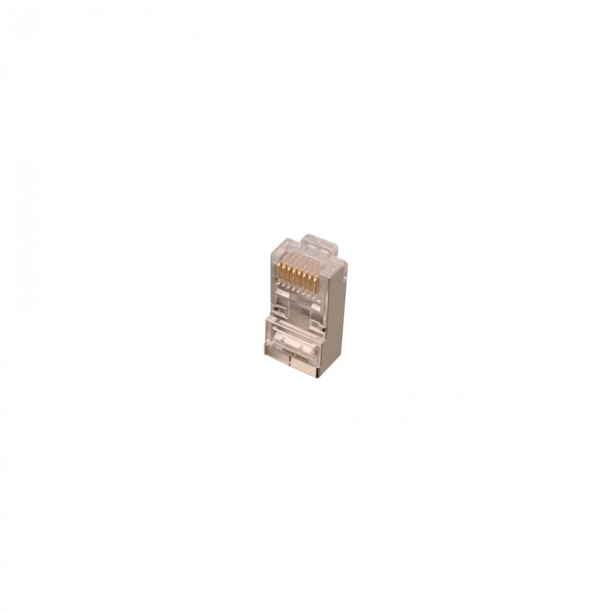 RJ6SU-10U LINKMADE Paquete de 10 piezas para Cable Unifilar Cat6 FTP STP Conector RJ45 con blindaje metálico