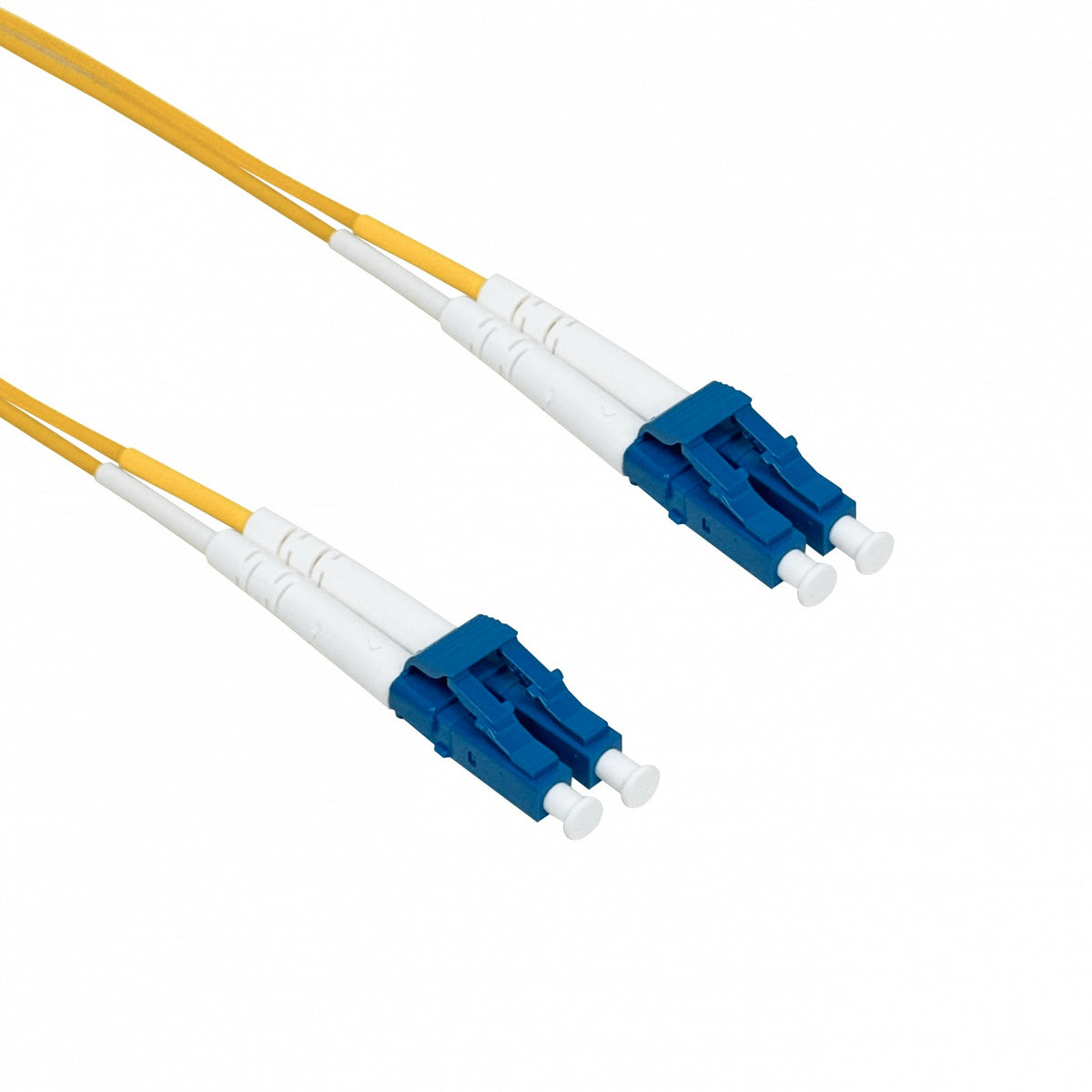 JFSLL10U. Cable puente de fibra óptica monomodo OS2 dúplex LC a LC de 10 metros, 100G, diámetro 2 mm, UACC-OFC-S2-LULU-10M UBIQUITI
