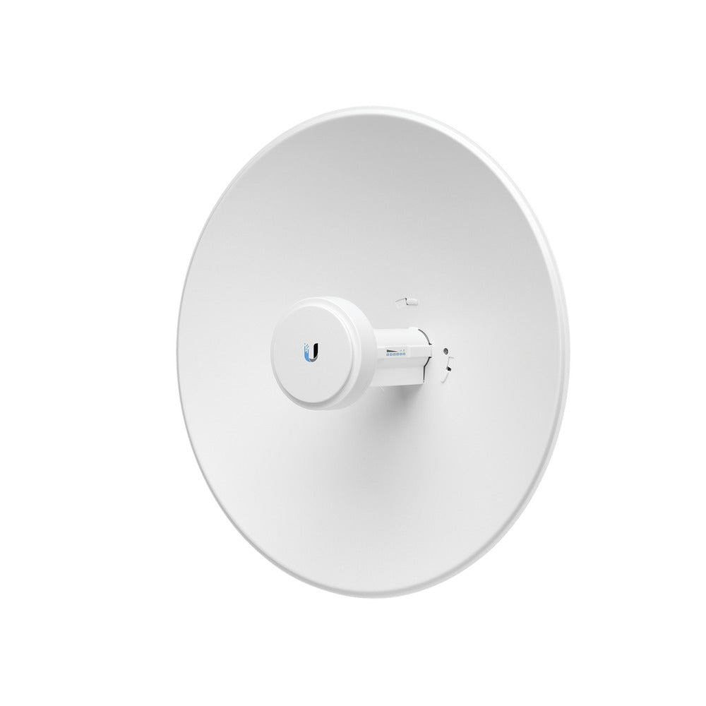 PBE-2AC-400. Antena Gen2 de 2,4 GHz, ganancia 18 dBi, potencia 27 dBm, puerto 1-1000, incluye PoE 24 V, diámetro 420 mm, configuración 2x2, PowerBeam PBE-2AC-400-EU, UBIQUITI