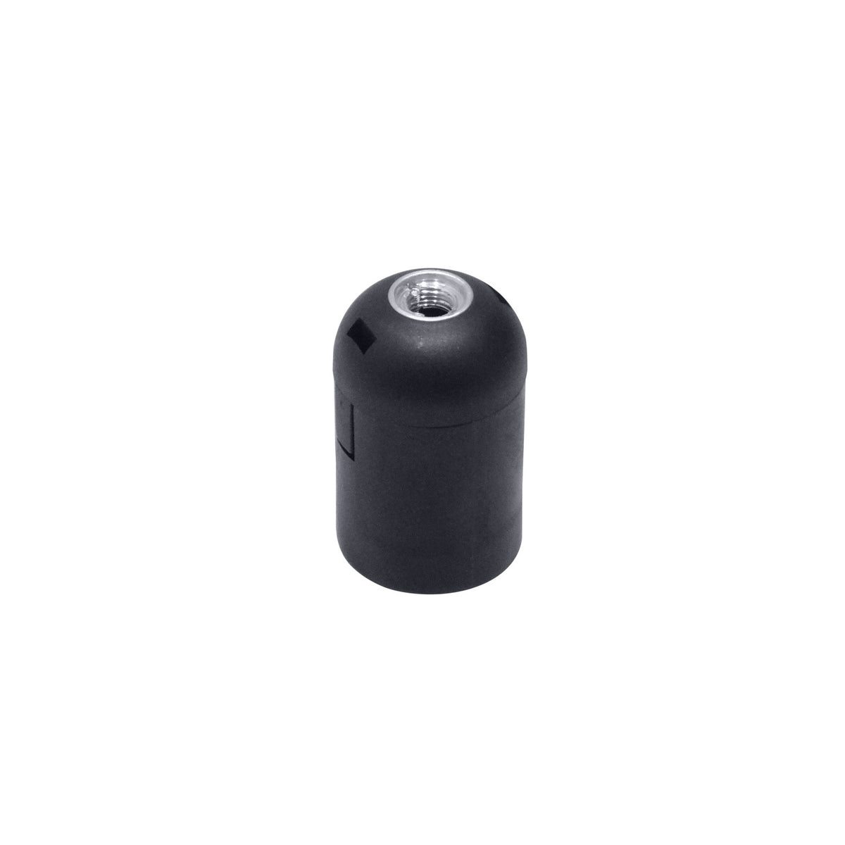 SOQ-E27-N Portalámparas volante E27 negro REMA, 150 W, 250 VCA