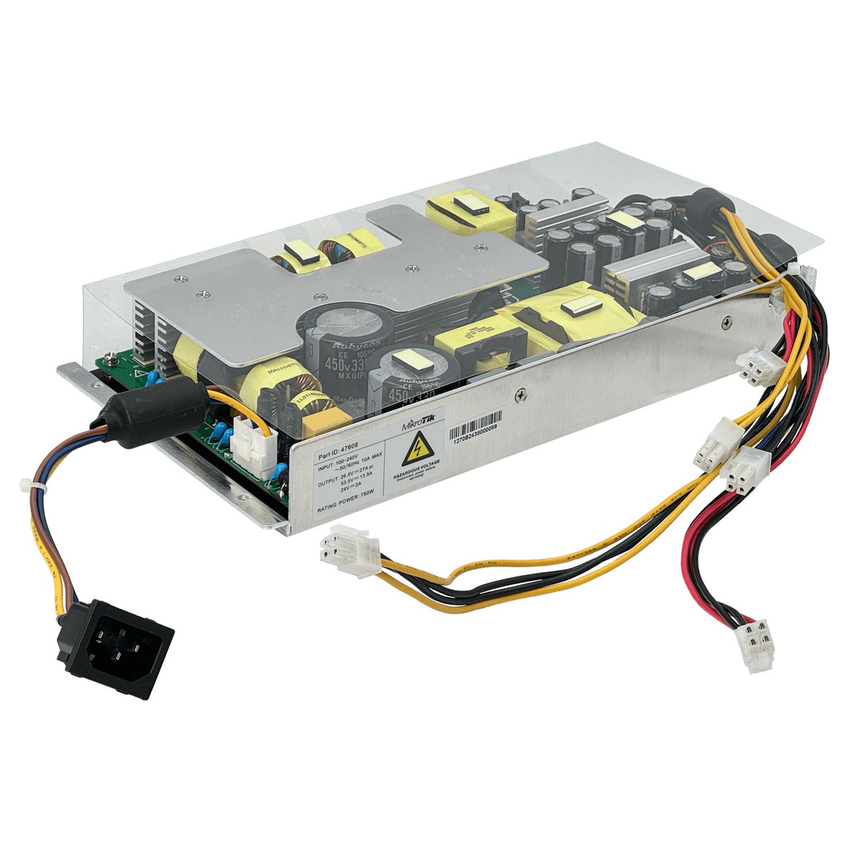 F-MIK-48P MIKROTIK Fuente de Alimentación de Repuesto 750W 100-240VAC C14 para CRS354-48P-4S+2Q+RM