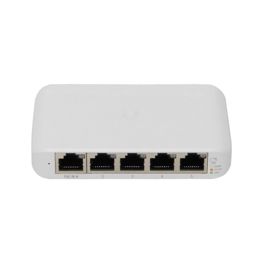 USW-FLEX-MINI-LIQ. DE SEGUNDA MANO UBIQUITI 5-1000 en-PoE-af Conmutador-Capa2 para interiores incl-5V-USB-C nec-Un