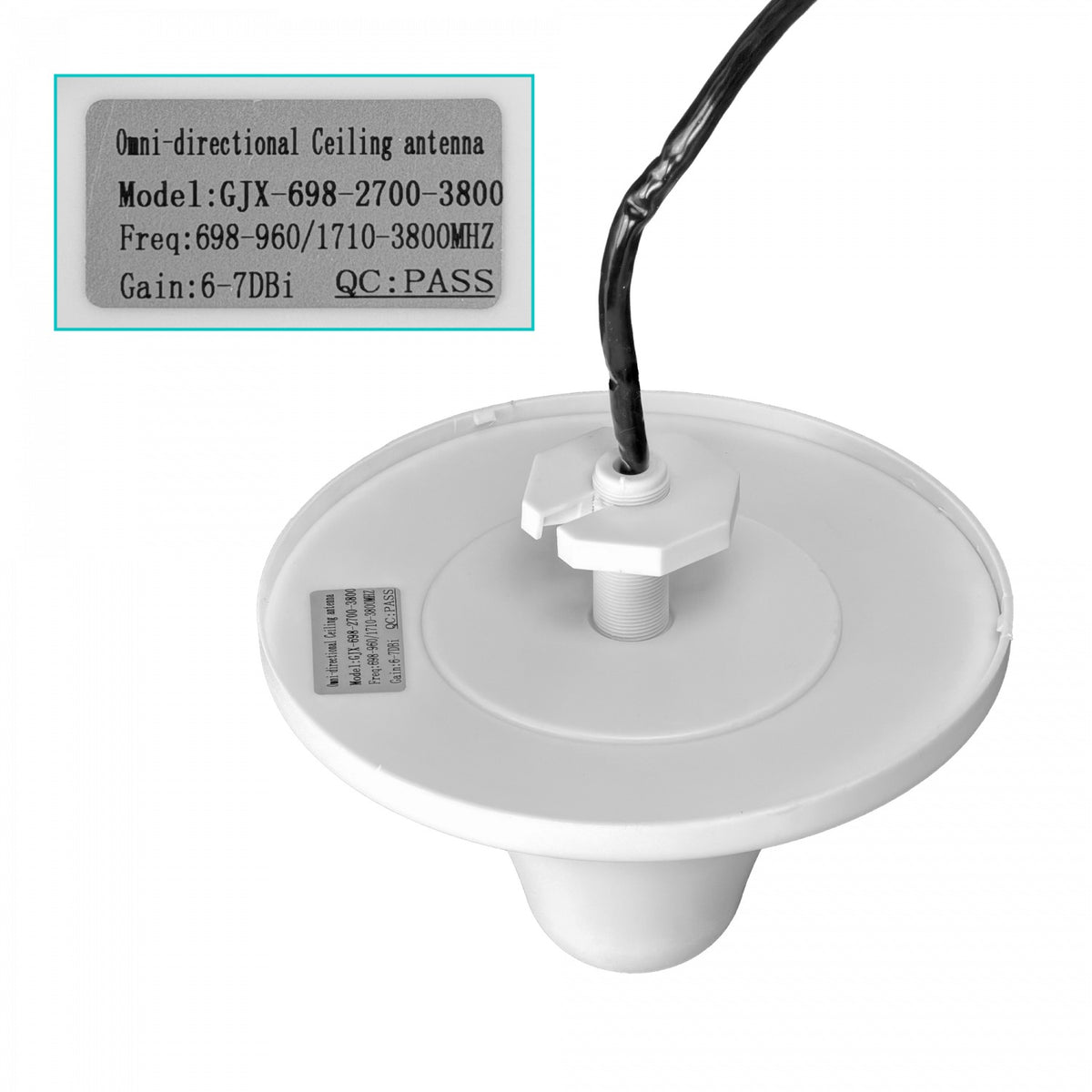 KIT-2600 Repetidor 4G 2600MHz B7 2-N 2-Paneles-10/12dBi incluye-5V/1A