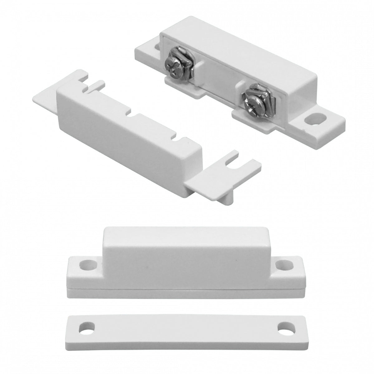 DS-BLANCO1 BESTKEY BLANCO GRANDE Sensor Magnético 2C incluye-4-Tornillos NO-INCLUYE-CABLE
