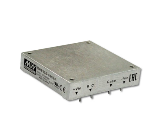 Conversor DC-DC industrial MEAN WELL MHB150-48S05N 150W 48V a 5V lógica negativa