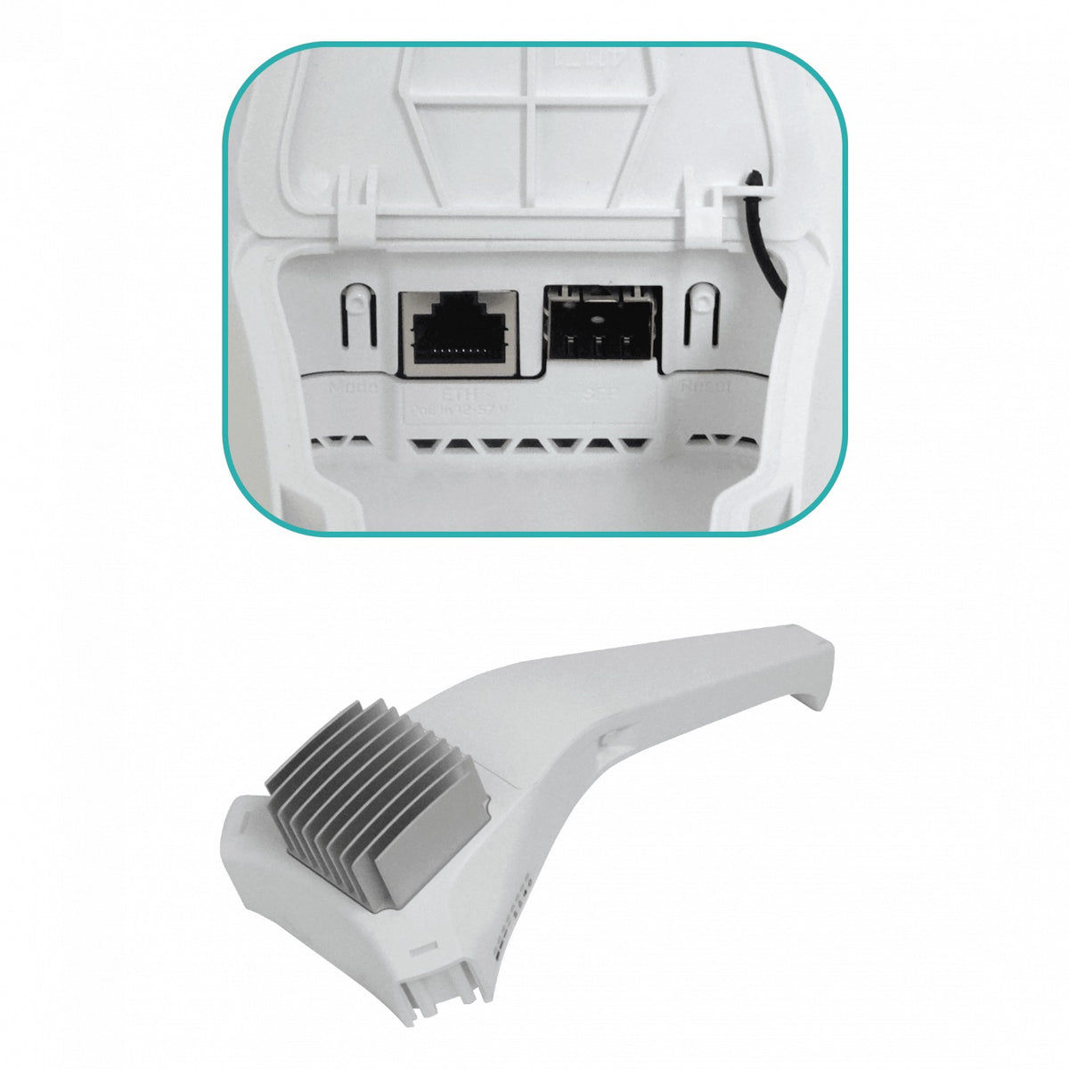 LHGXL-52AC MIKROTIK Antena Parabolica 2,4/5GHz 27/18dBi 1-Puerto 1000 1-SFP L3 550mm-Diametro incluye24V